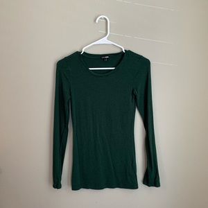 Green Long-Sleeved Top
